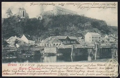 Gruss aus Gars-Thunau.