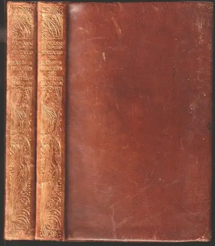 Das Dekameron. Neu aus dem Italienischen übersetzt von Schaum durchges. u. vielf