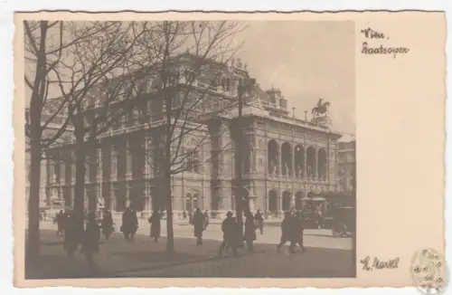 Wien, Staatsoper.