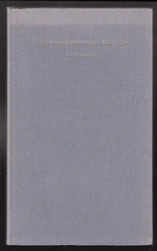 Hugo von Hofmannsthal / Willy Haas. Ein Briefwechsel. HOFMANSTHAL, Hugo v. - HAA