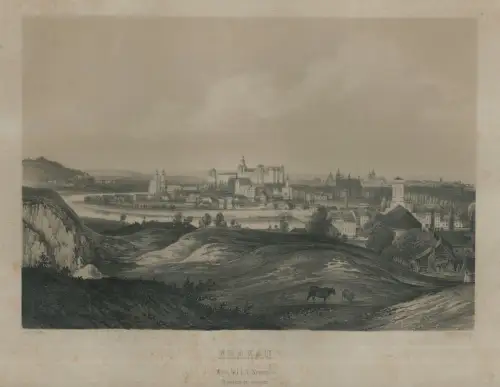 Krakau. ALT, Rudolf v. - SANDMANN, [Franz Xaver].