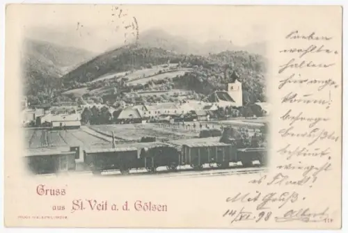 Gruss aus St. Veit a. d. Gölsen.