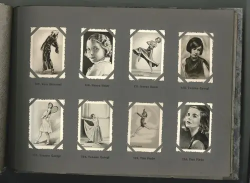 Berühmte Tänzerinnen.