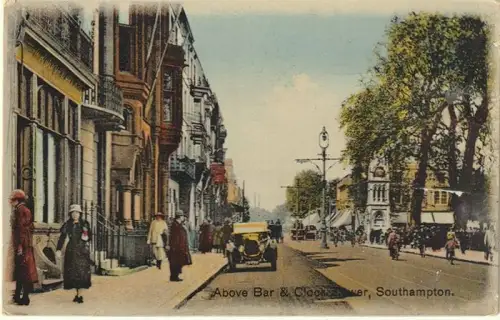 Above Bar & Clocktower, Southamton.