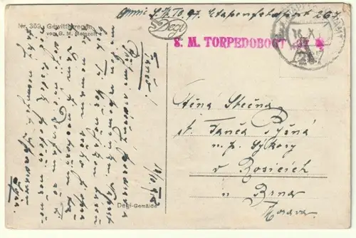 Gewitterregen von G. M. Meinzolt.