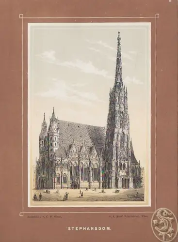 Wien`s Baudenkmale und nächste Umgebung. Zwanzig Ansichten der Österreichischen 