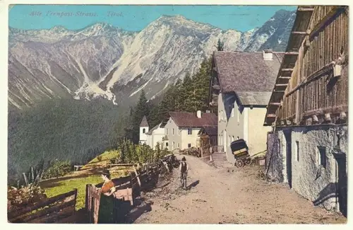 Alte Fernpass-Strasse. Tirol.