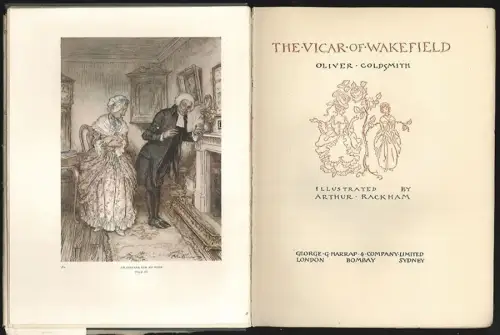 The Vicar of Wakefield. GOLDSMITH, Oliver.