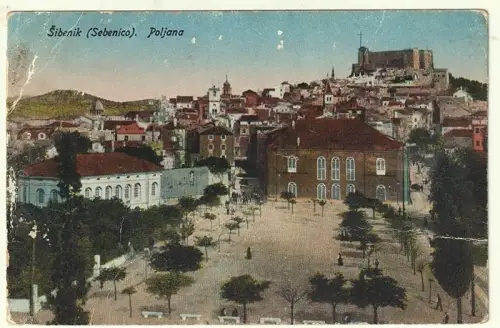 Sibenik (Sebenico). Poljana.