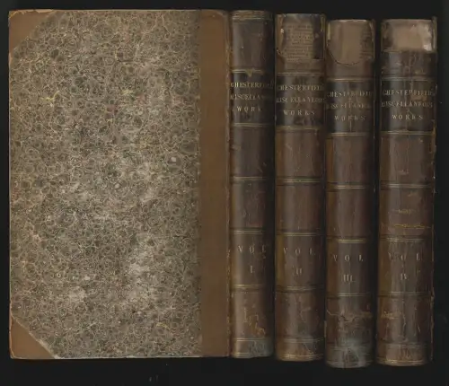 Miscellaneous works of the late Philip Dormer Stanhope, Earl of Chesterfield: Co