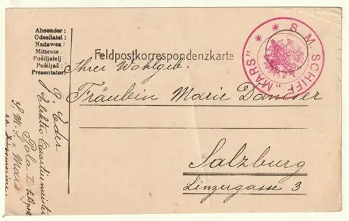 Feldpostkorrespondenzkarte. 1476-24