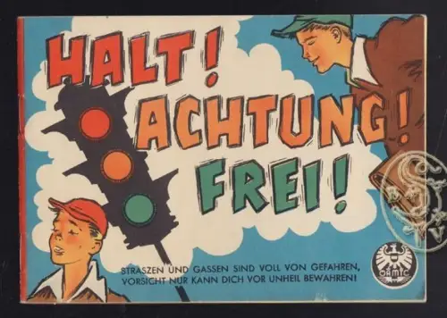 SCHUSTER, Halt! Achtung! Frei! Straszen und... 1950