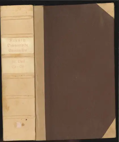 Oeconomische Encyclopädie, oder allgemeines System der Land- Haus und Staats-Wir