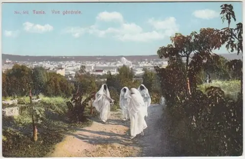 Tunis. Vue générale.