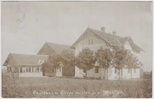 Gasthaus z. Baum mitten in d. Welt. 1916. 1916