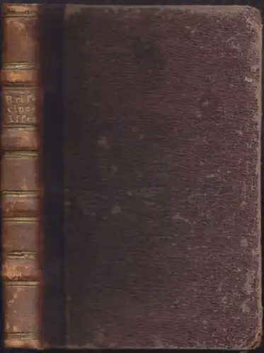 RAU, Briefe eines Affen an seine Brüder. Zum... 1846