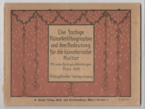 Die farbige Künstlerlithographie und ihre... 1910