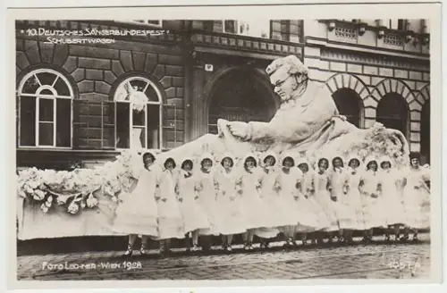 10. Deutsches Sängerbundesfest=Schubertwagen. 1928