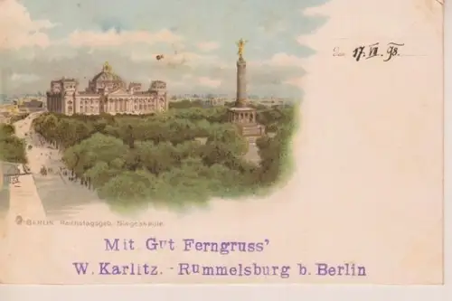 Berlin. Reichstagsgeb.-Siegessäule. 1880