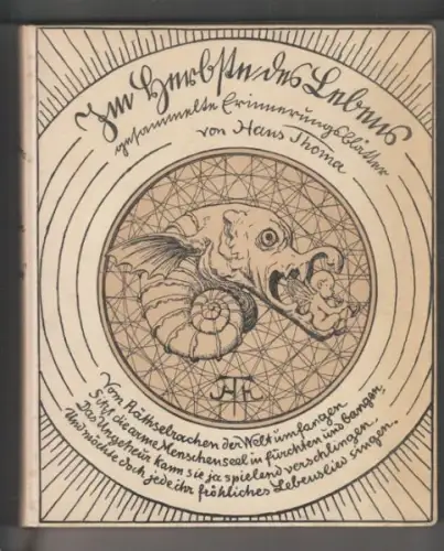 THOMA, Im Herbste des Lebens. Gesammelte... 1909