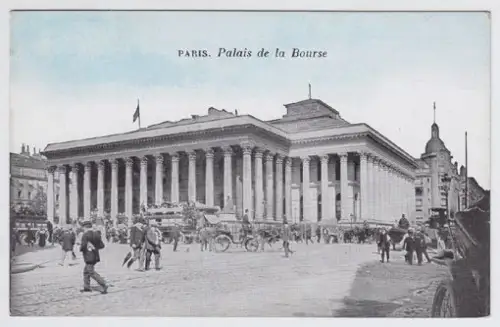 Paris. Palais de la Bourse 1900