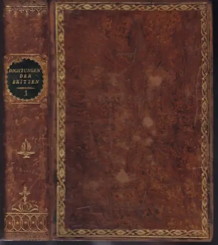 RUPPRECHT, Dichtungen der Britten in metrischen... 1812