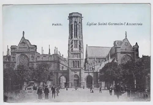 Paris. Eglise Saint-Germain-l'Auxerrois 1900