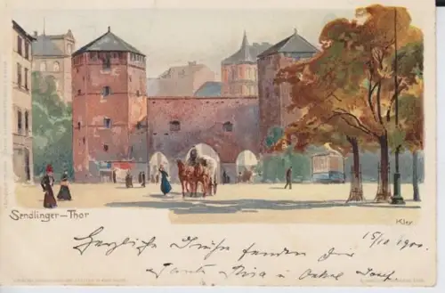 Sendlinger-Thor. 1900