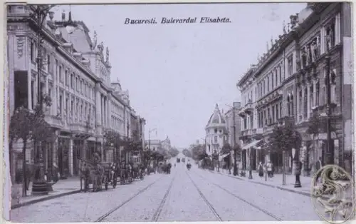 Bucuresti. Bulevardul Elisabeta.