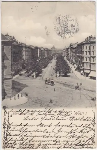 Wien I. Kärntner-Ring. 1900