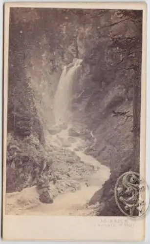 Rosenlaui. Le Weissenbach. 1875