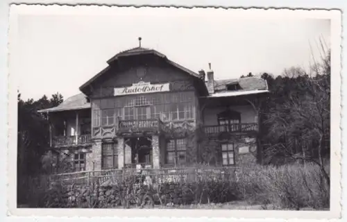 Hotel Cafe Restaurant Rudolfshof. 1920