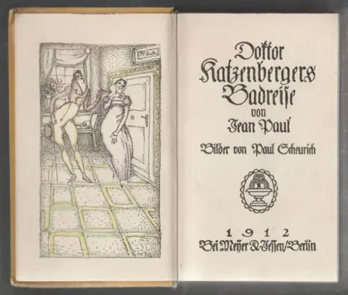 JEAN PAUL d.i. J.P.F. Richter., Doktor... 1912