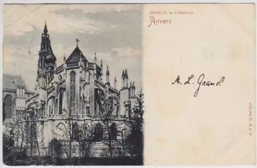 Anvers. Abside de la Cathédrale.