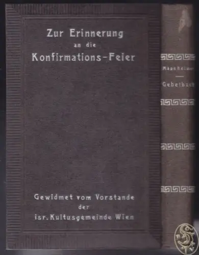 MANNHEIMER, Tefilôt Yisr'ael. Gebete der... 1936