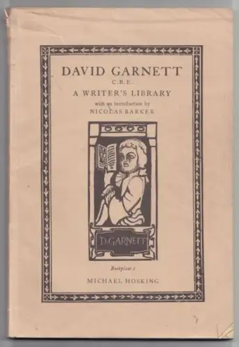 David Garnett. A Writers Library with an... 1983