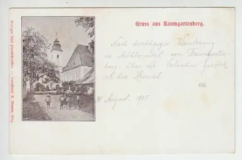 Gruss aus Baumgartenberg. 1890 1001-11