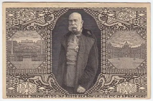 Franciscus Jospehus. I. D. G. Imp. Austr. Rex. Boh. Gal. Ill. Etc. Ap. Rex. Hung