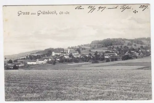 Gruss aus Grünbach, Ob.-Oe. 1900