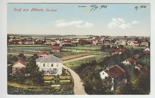Gruß aus Altheim, Ob.-Oest. 1911