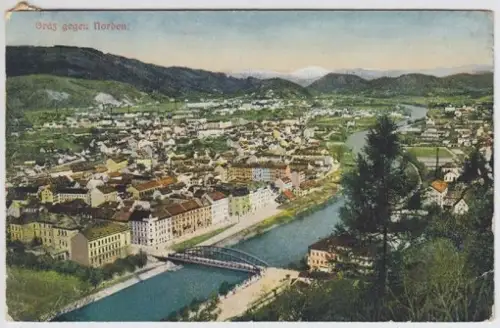 Graz gegen Norden. 1917
