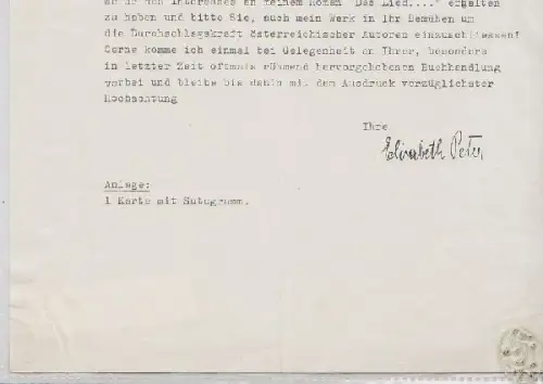 PETER, Ms. Brief m. eh. U. 1950