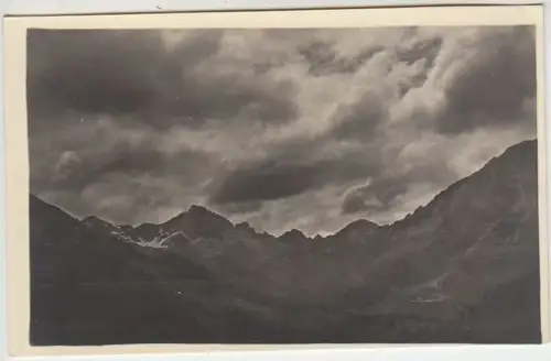 Gewitterstimmung im Ungertal Kärnten. 1920