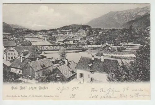 Bad Ischl gegen Westen. 1890