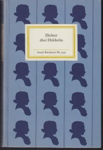 SCHMIDT, Dichter über Hölderlin. 1969