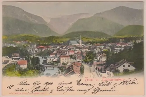 Ischl v. Kalvarienberg. 1890