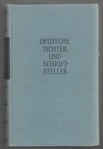 LENNARTZ, Deutsche Dichter und Schriftsteller... 1959