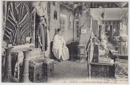 Tunis. - Interieur d`un Bazar Arabe.