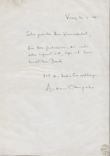 OKOPENKO, Eh. Brief m. U.