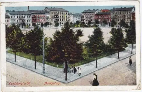 Landsberg a. W. Moltkeplatz. 1900